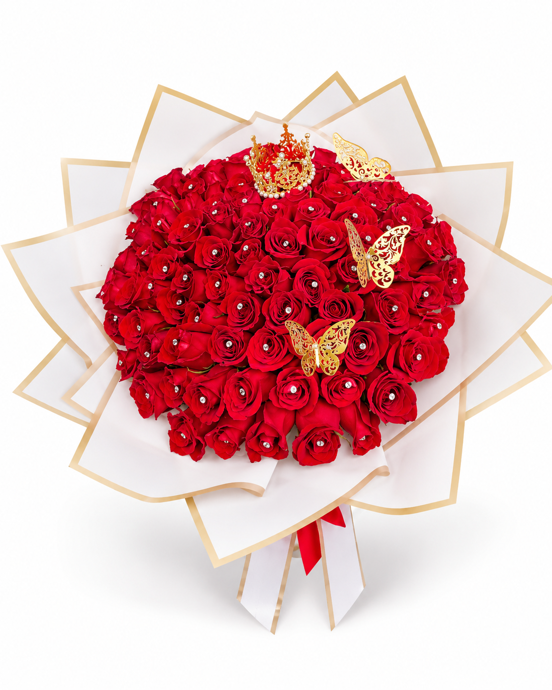 Ramo buchon 100 rosas