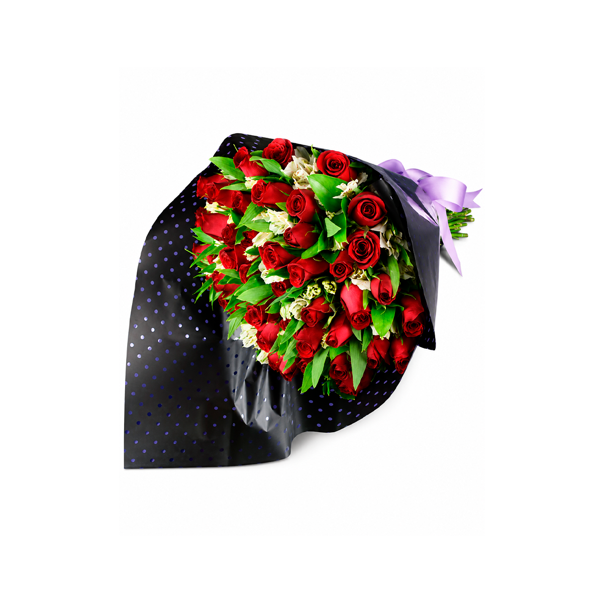 Bouquet 50 rosas rojas