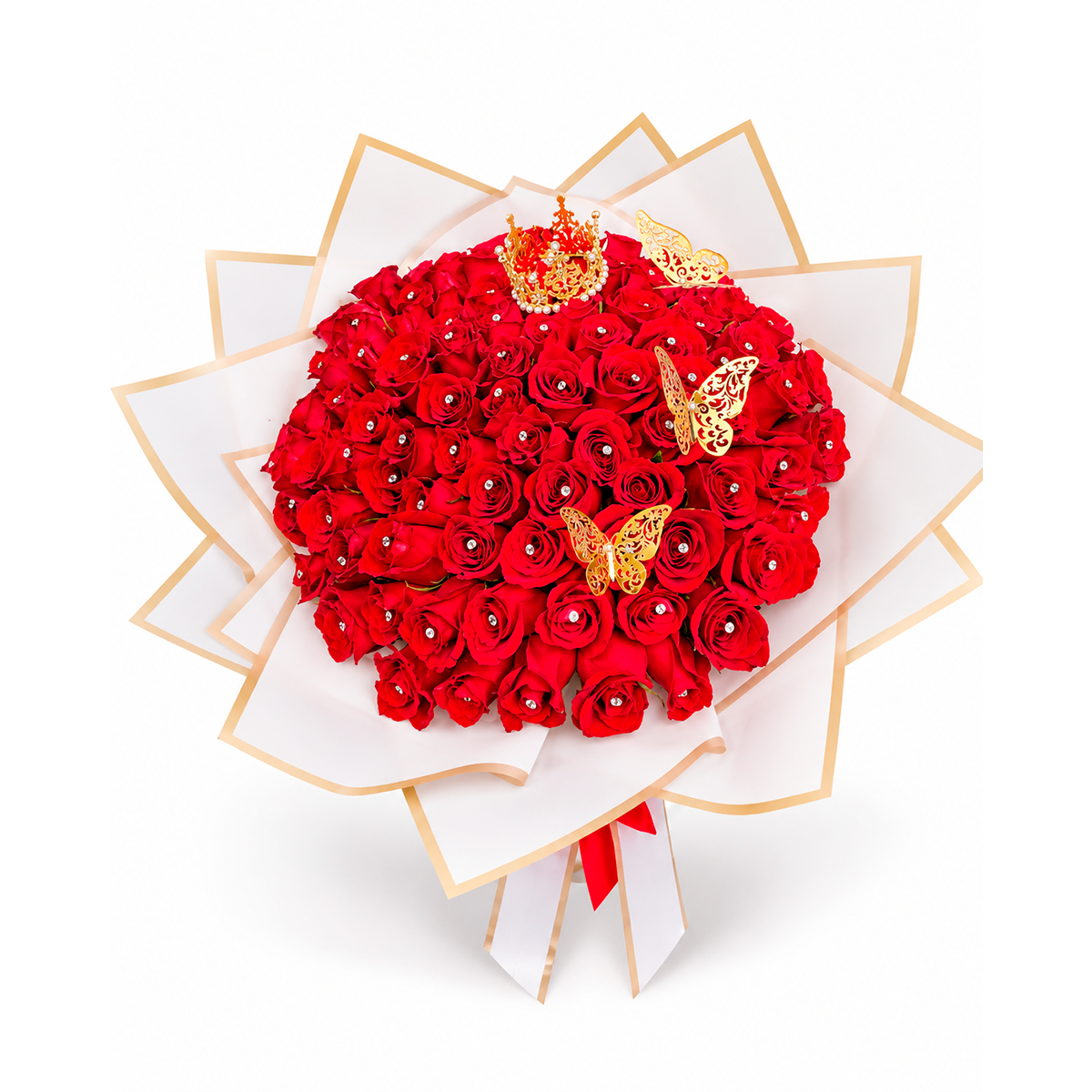 Ramo buchon 100 rosas