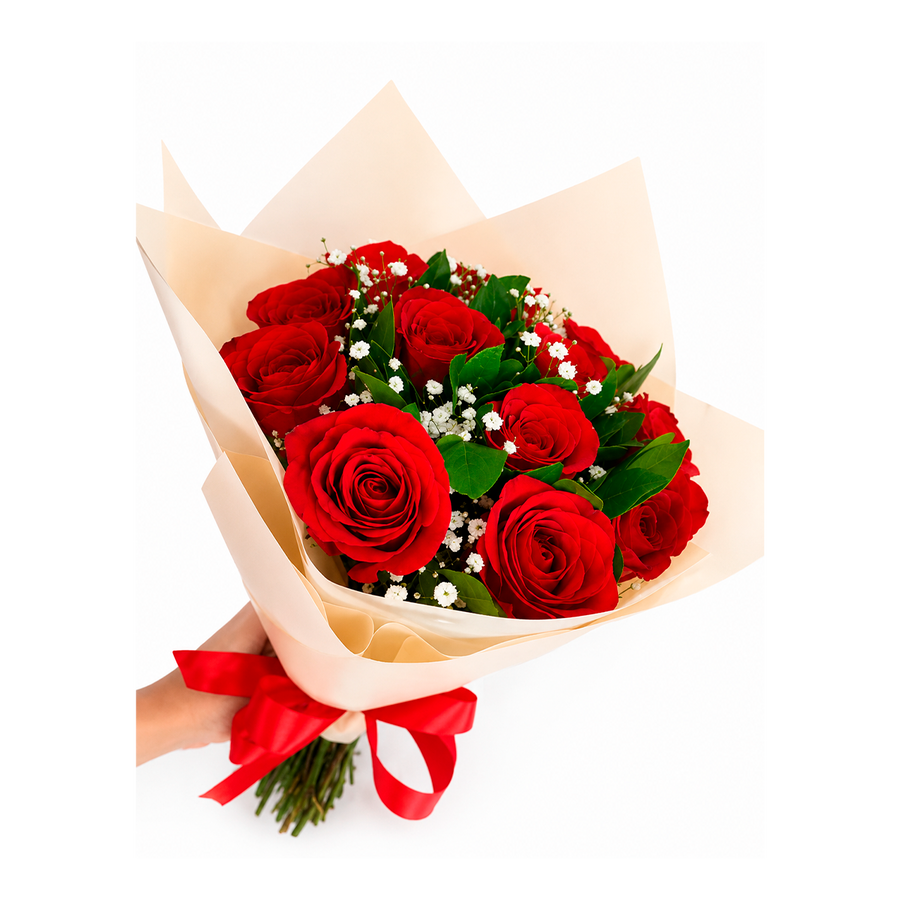 12 rosas
