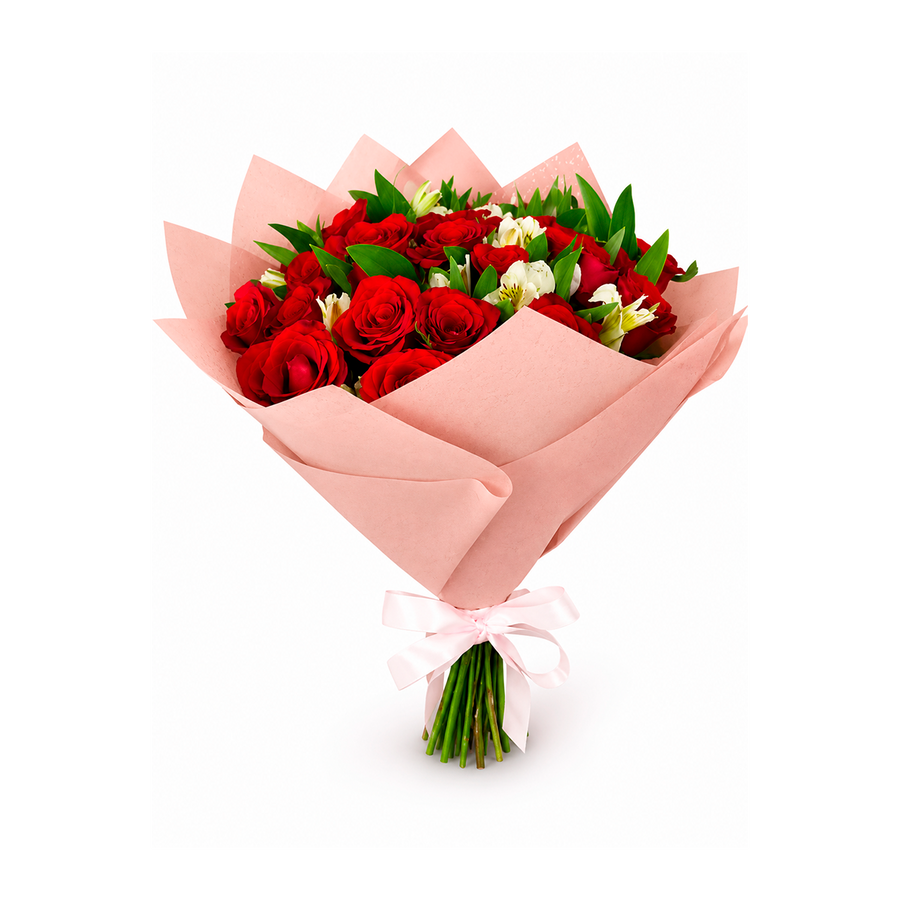 Bouquet 36 rosas rojas